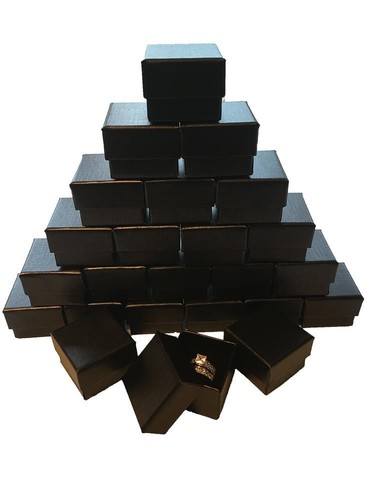 Lot black ring gift box - lot,